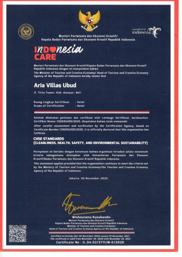 Aria Villas Ubud Luaran gambar